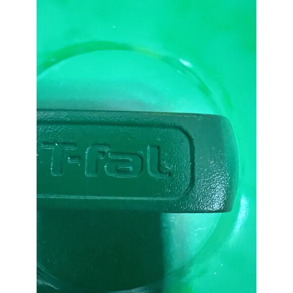 Rare T-Fal Cast Aluminum Enamel Cooking Dutch Oven Pot 10” X 5” Kelly Green - Picture 4 of 9